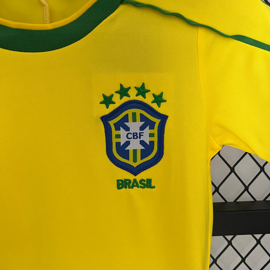 Brasilien Heimtrikot 1998 für Kinder