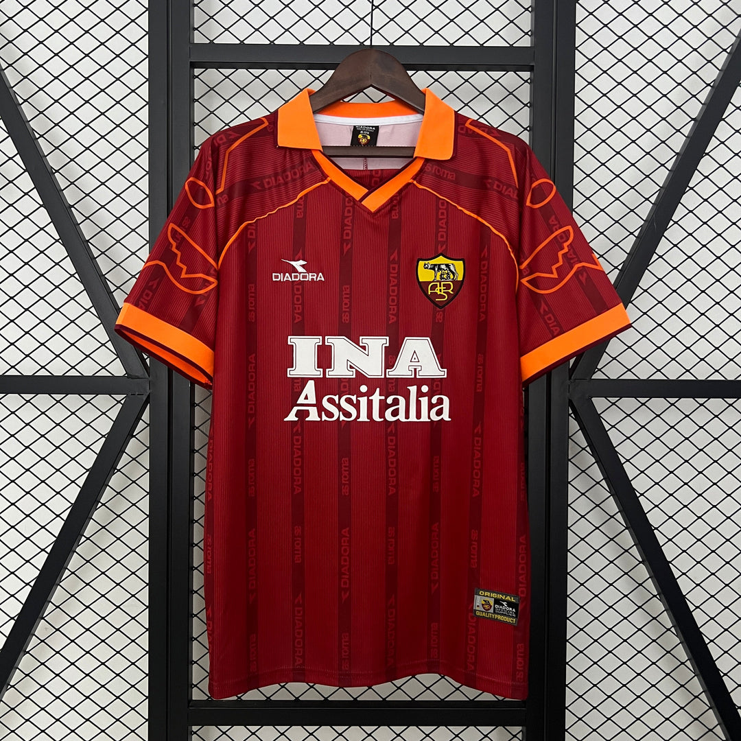 As Roma 1999–2000 Heimtrikot
