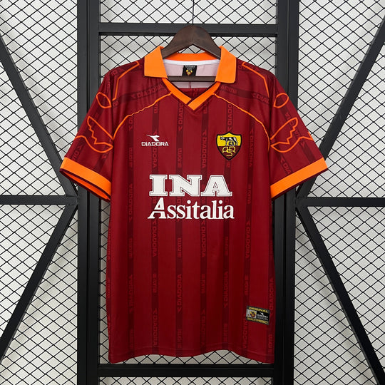 As Roma 1999–2000 Heimtrikot