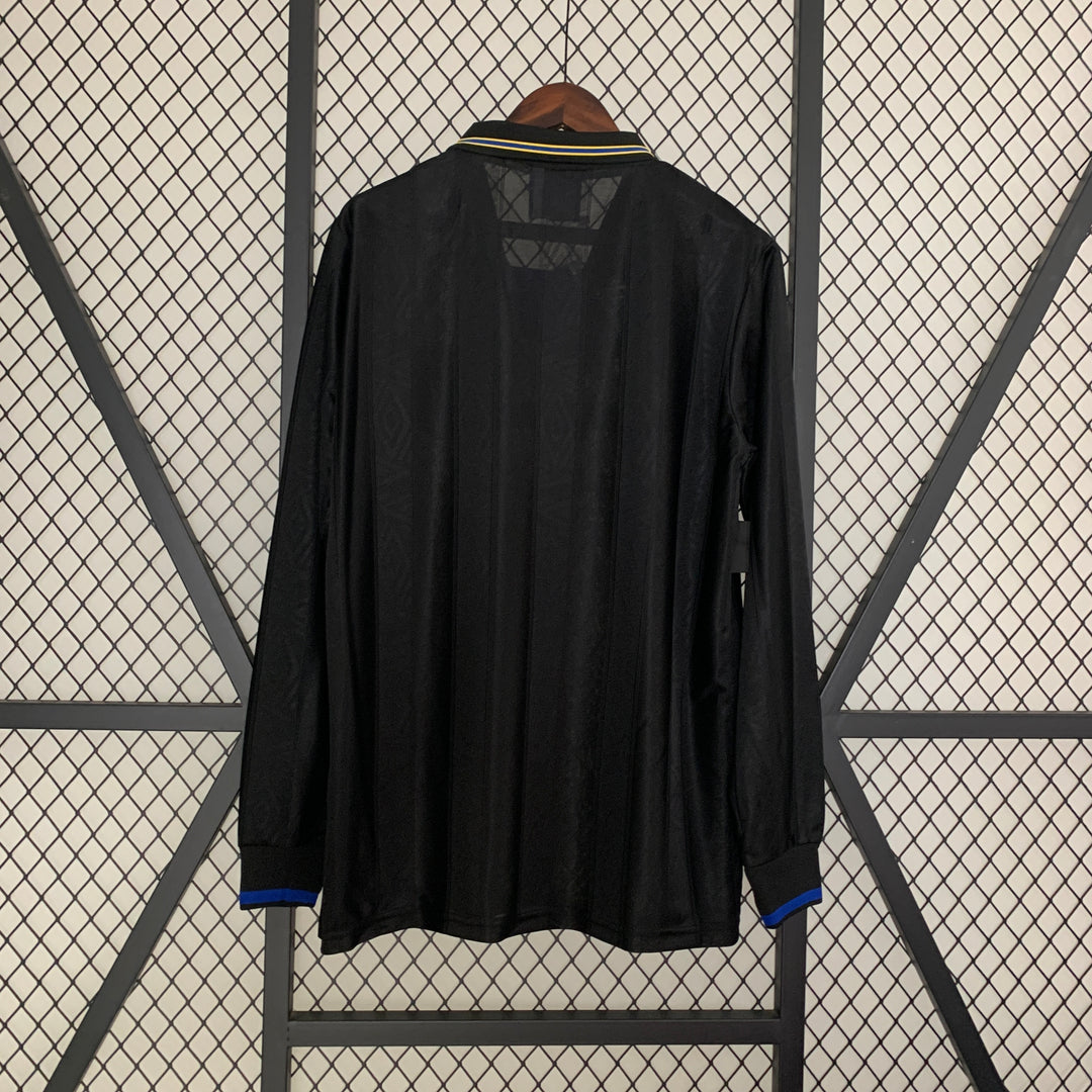 Manchester United 1994 - 1995 Auswärtstrikot Langarmiges