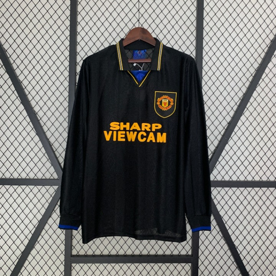 Manchester United 1994 - 1995 Auswärtstrikot Langarmiges