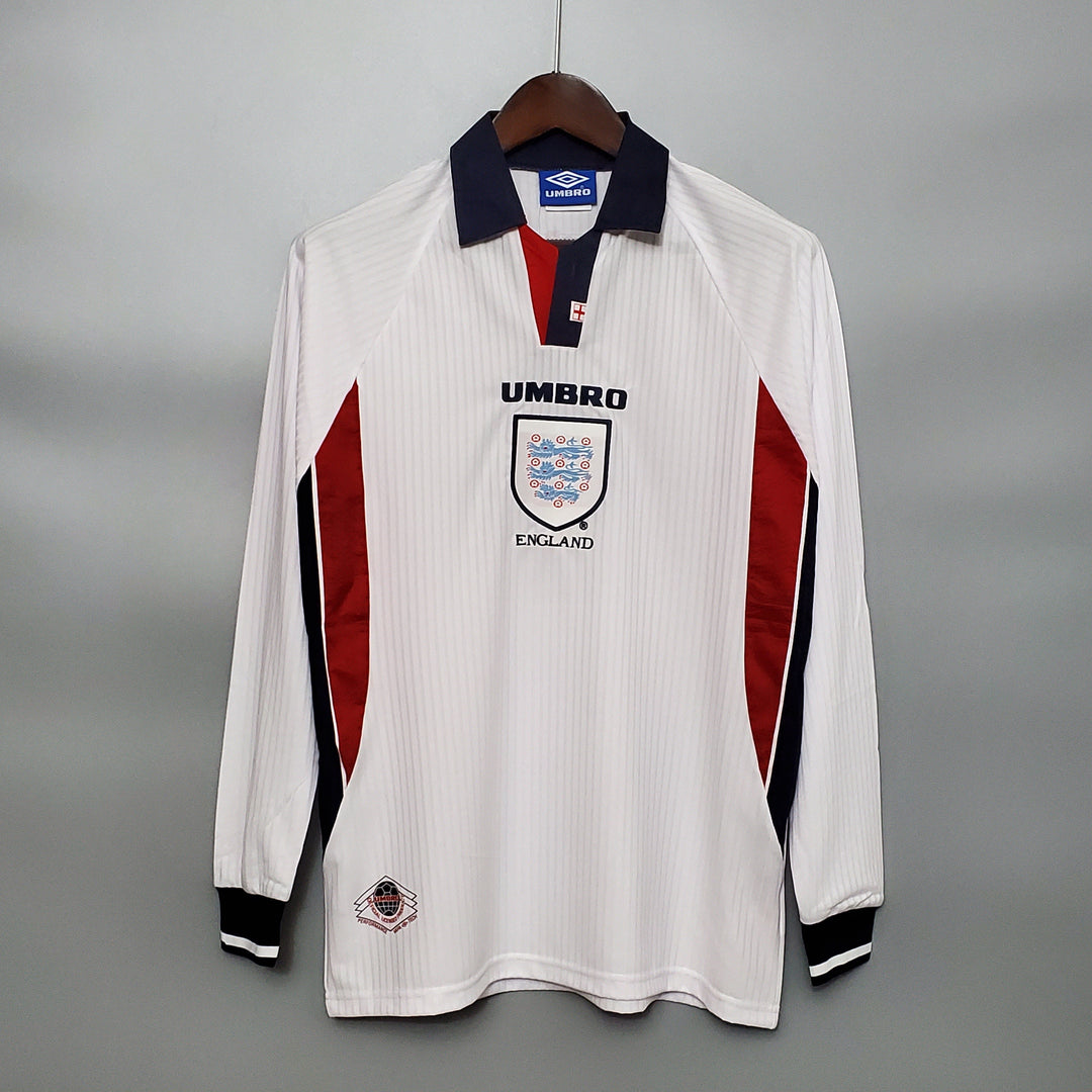 England WM 1998 Heimtrikot Langarmiges