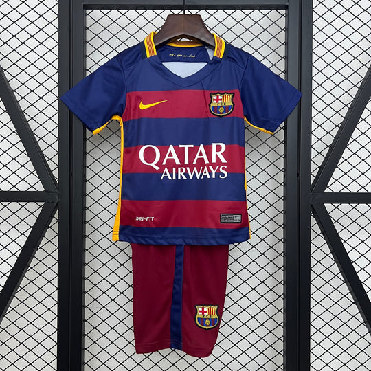 Barcelona 2015 - 2016 Heimtrikot für Kinder