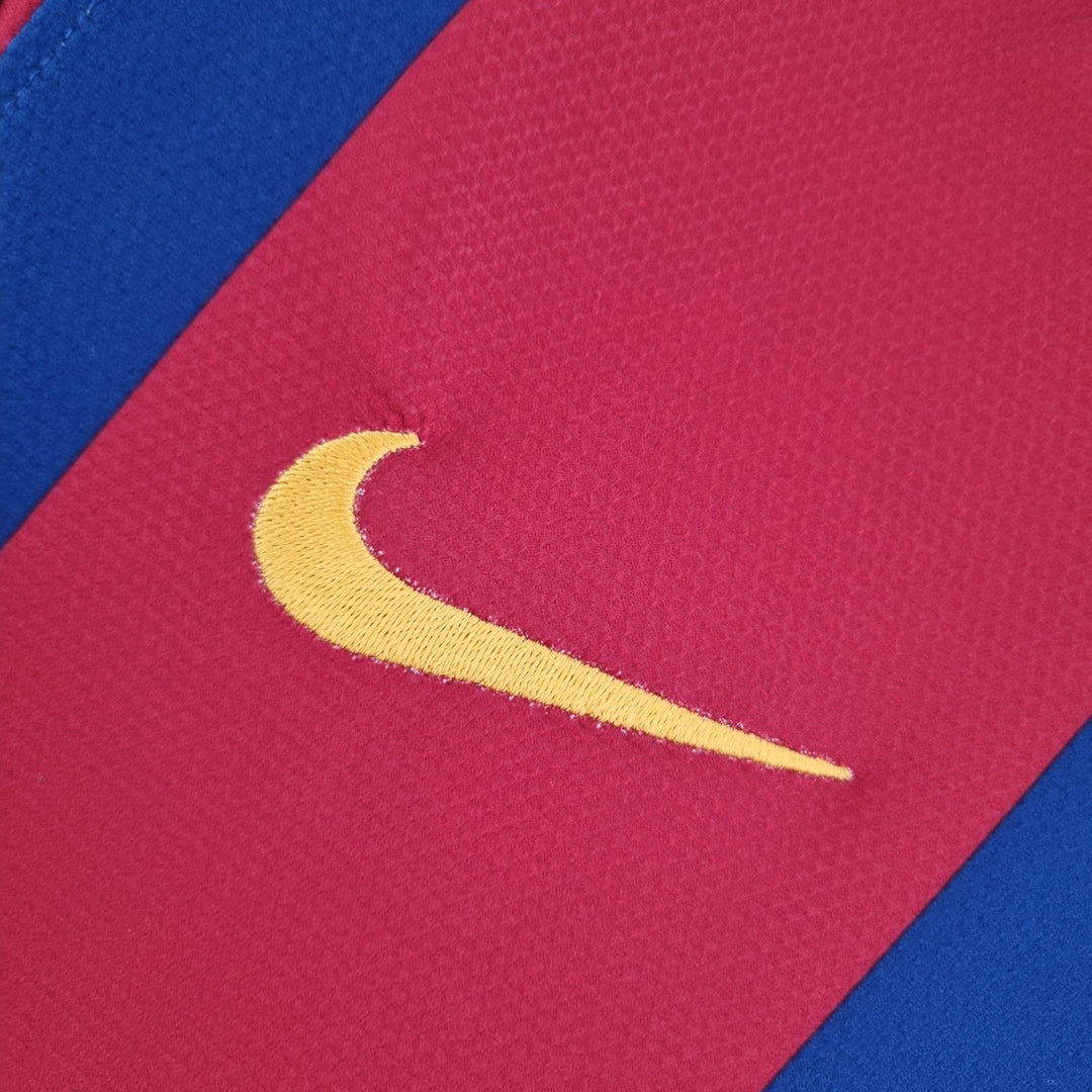 Barcelona 2010 - 2011 Langarmiges Heimtrikot