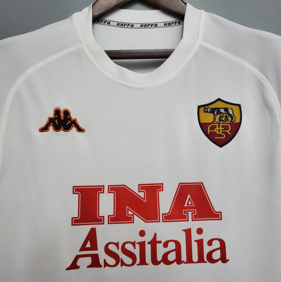 As Roma 2000 - 2001 Auswärtstrikot