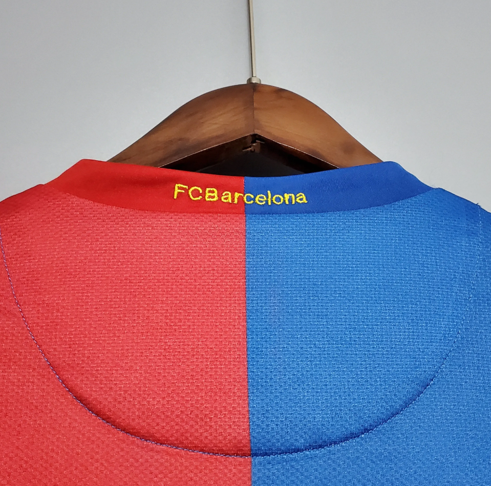 Barcelona 2006 - 2007 Langarmiges Heimtrikot