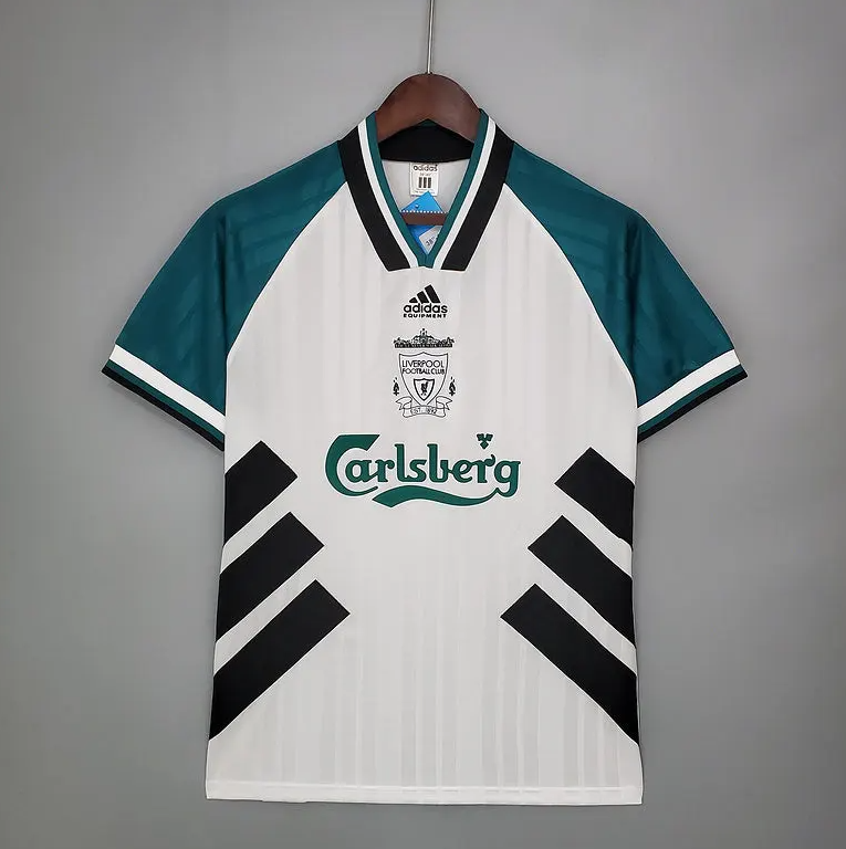 Liverpool 1994 1995 Auswartstrikot retrotrikots