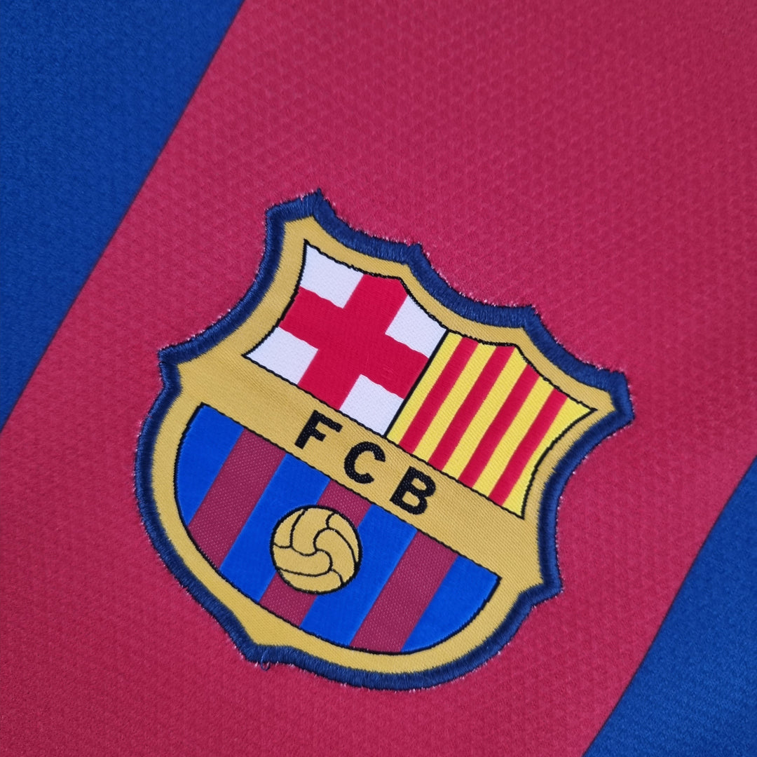 Barcelona 2010 - 2011 Langarmiges Heimtrikot