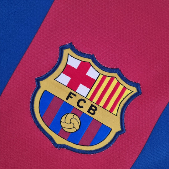 Barcelona 2010 - 2011 Langarmiges Heimtrikot