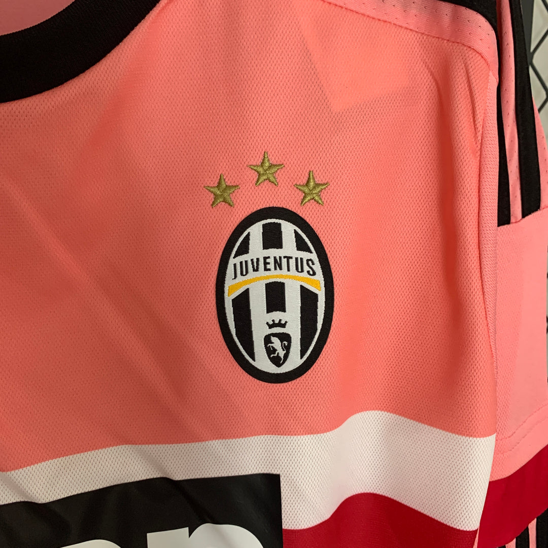 Juventus 2015 - 2016 Auswärtstrikot Langarmiges