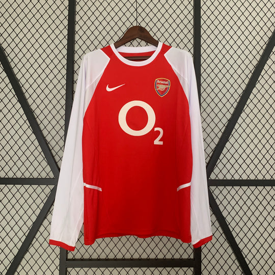 Arsenal 2002 - 2003 Langarmiges Heimtrikot