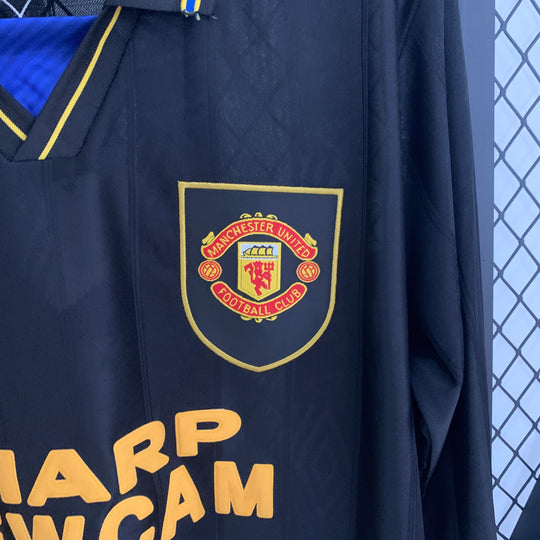 Manchester United 1994 - 1995 Auswärtstrikot Langarmiges