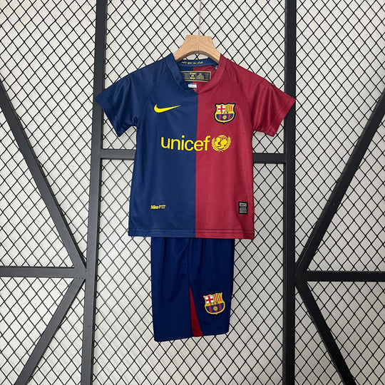 Barcelona 2008 - 2009 Heimtrikot für Kinder