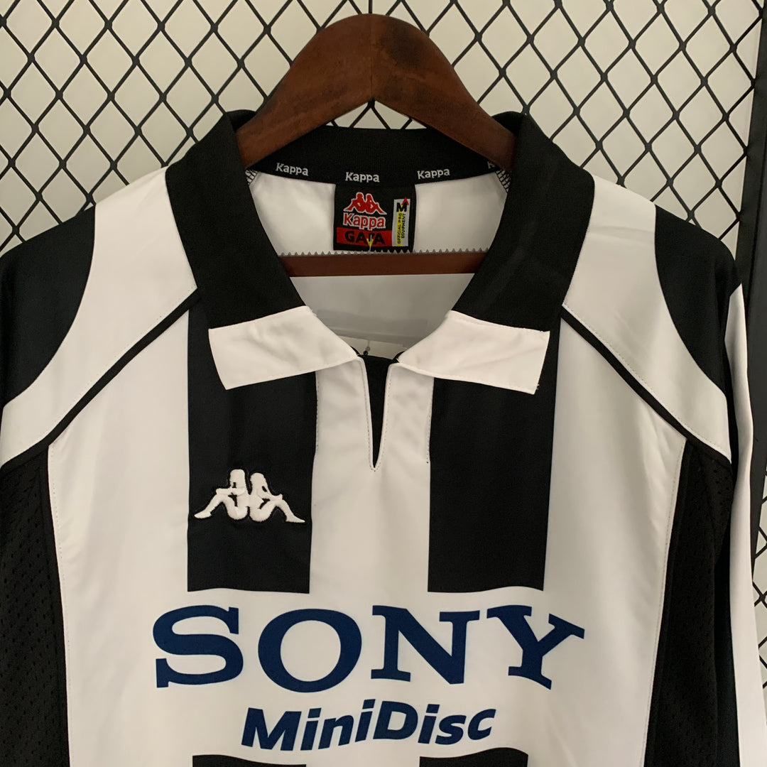 Juventus 1997 - 1998 Heimtrikot Langarmiges