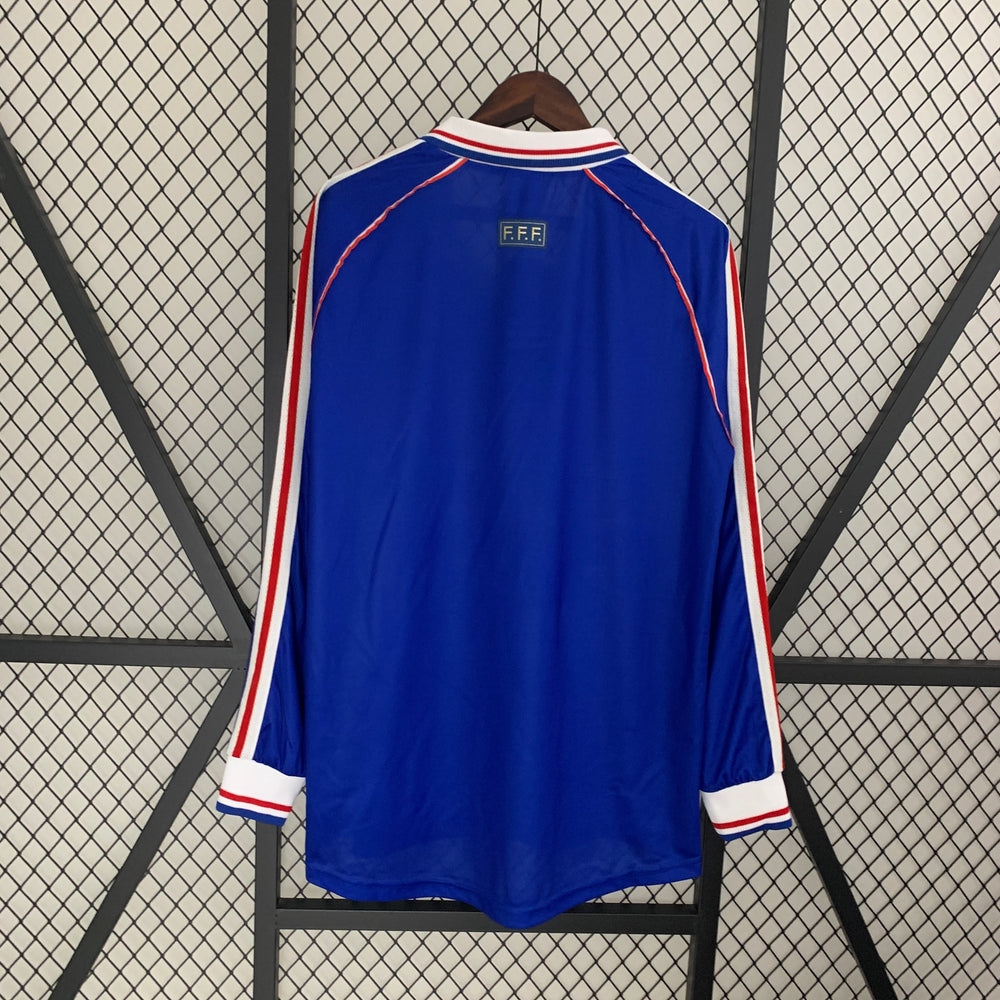 Frankreich 1998 Heimtrikot Langarmiges