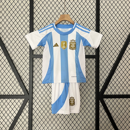 Argentinien 2024 Heimtrikot für Kinder