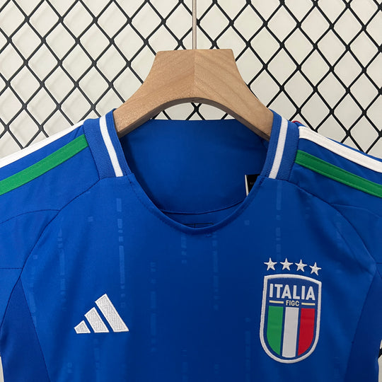 Italien 2024 Heimtrikot für Kinder