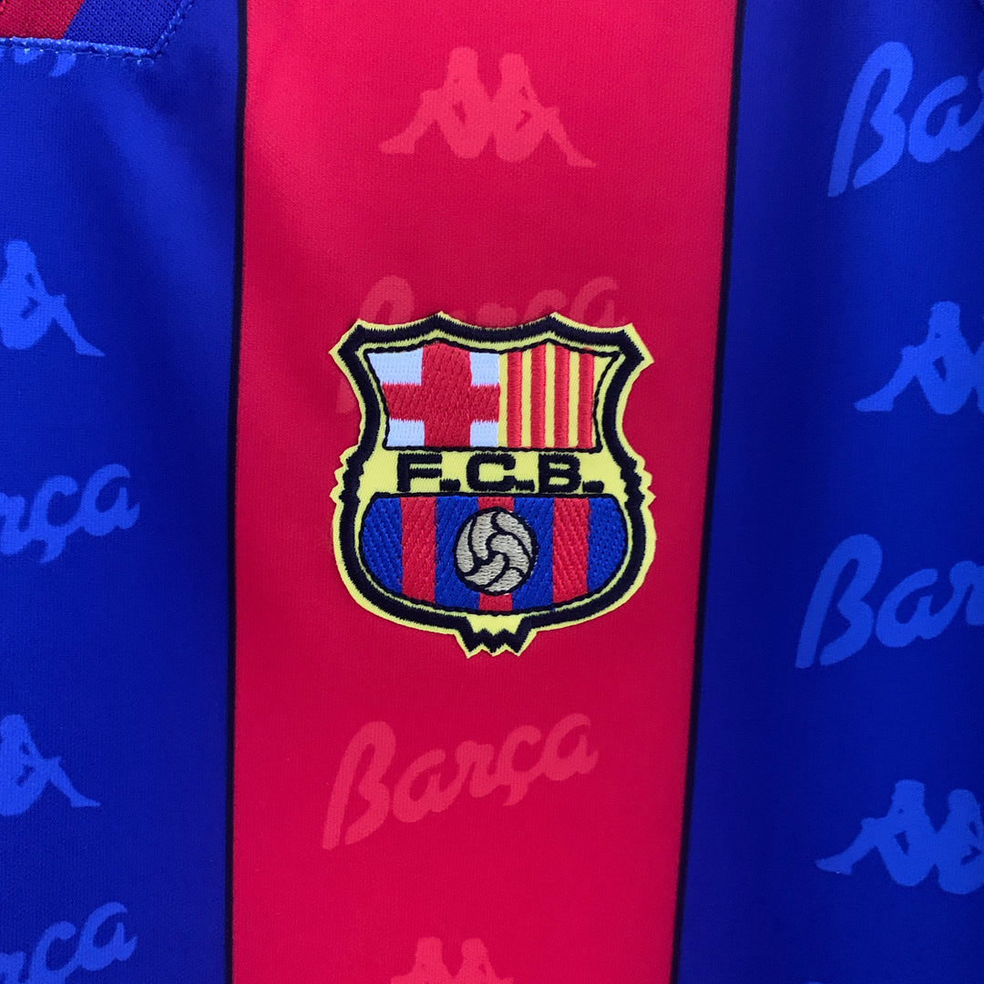 Barcelona 1996 - 1997 Heimtrikot Langarmiges