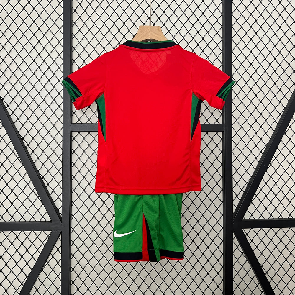 Portugal 2024 Heimtrikot für Kinder