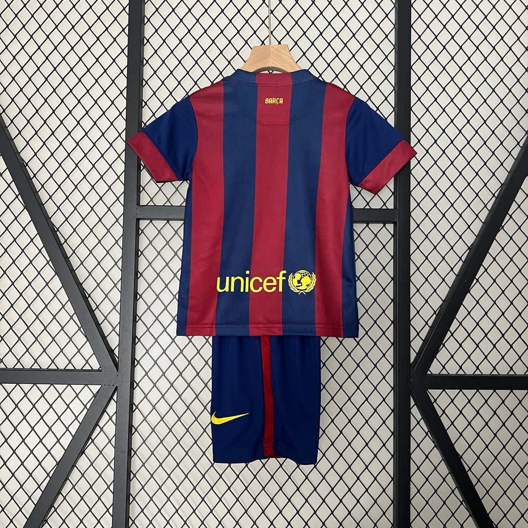 Barcelona 2014 - 2015 Heimtrikot für Kinder