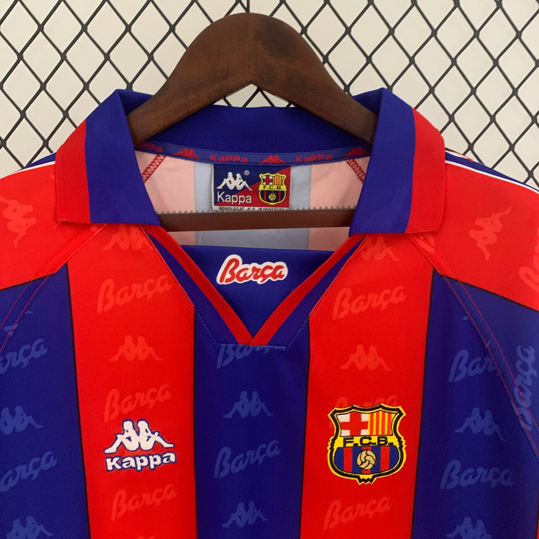 Barcelona 1996 - 1997 Heimtrikot Langarmiges