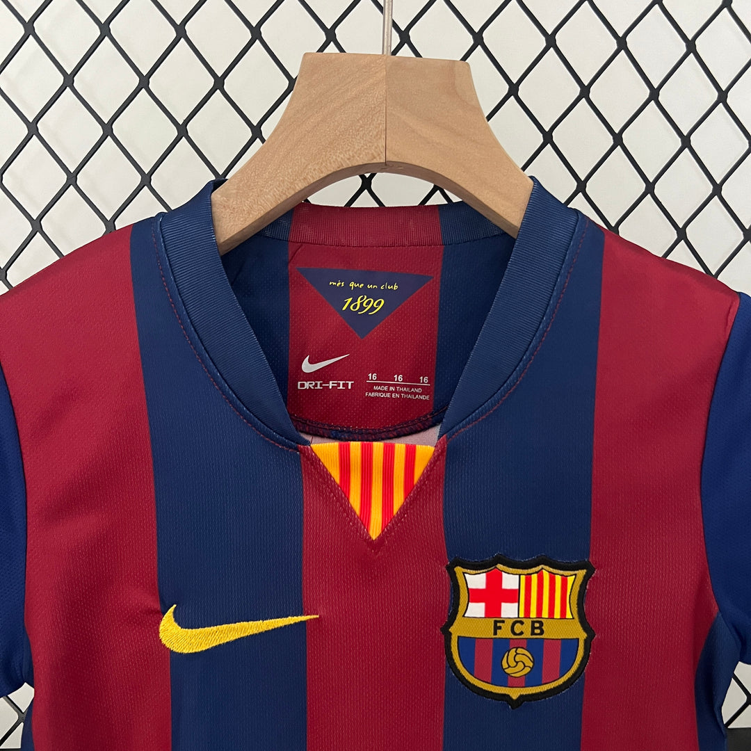 Barcelona 2014 - 2015 Heimtrikot für Kinder