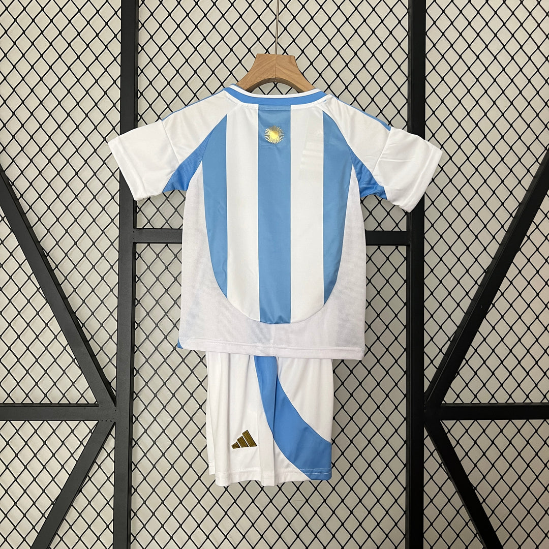 Argentinien 2024 Heimtrikot für Kinder