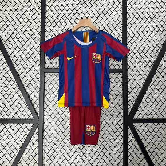 Barcelona 2005 - 2006 Heimtrikot für Kinder