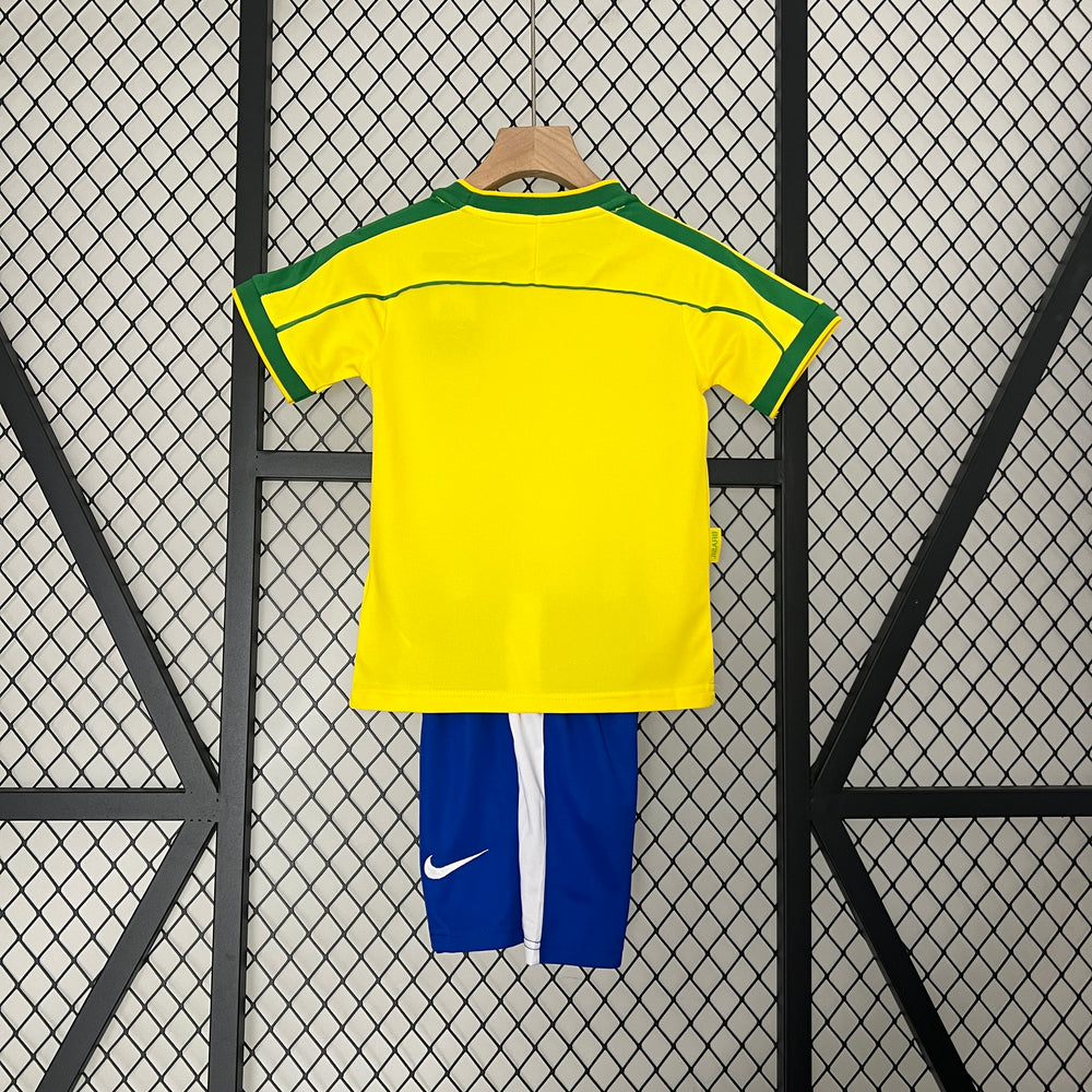 Brasilien Heimtrikot 1998 für Kinder