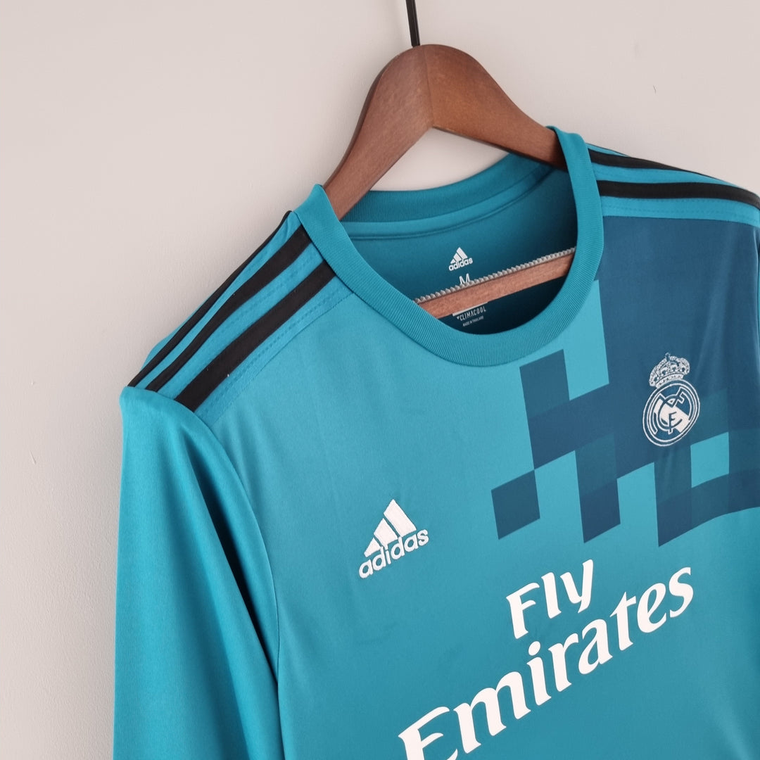 Real Madrid 2017 - 2018  Langärmliges Ausweichtrikot