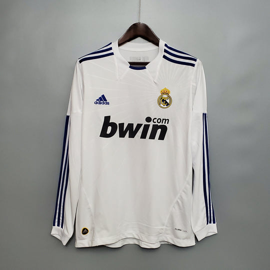 Real Madrid 2010 - 2011 Langärmliges Heimtrikot