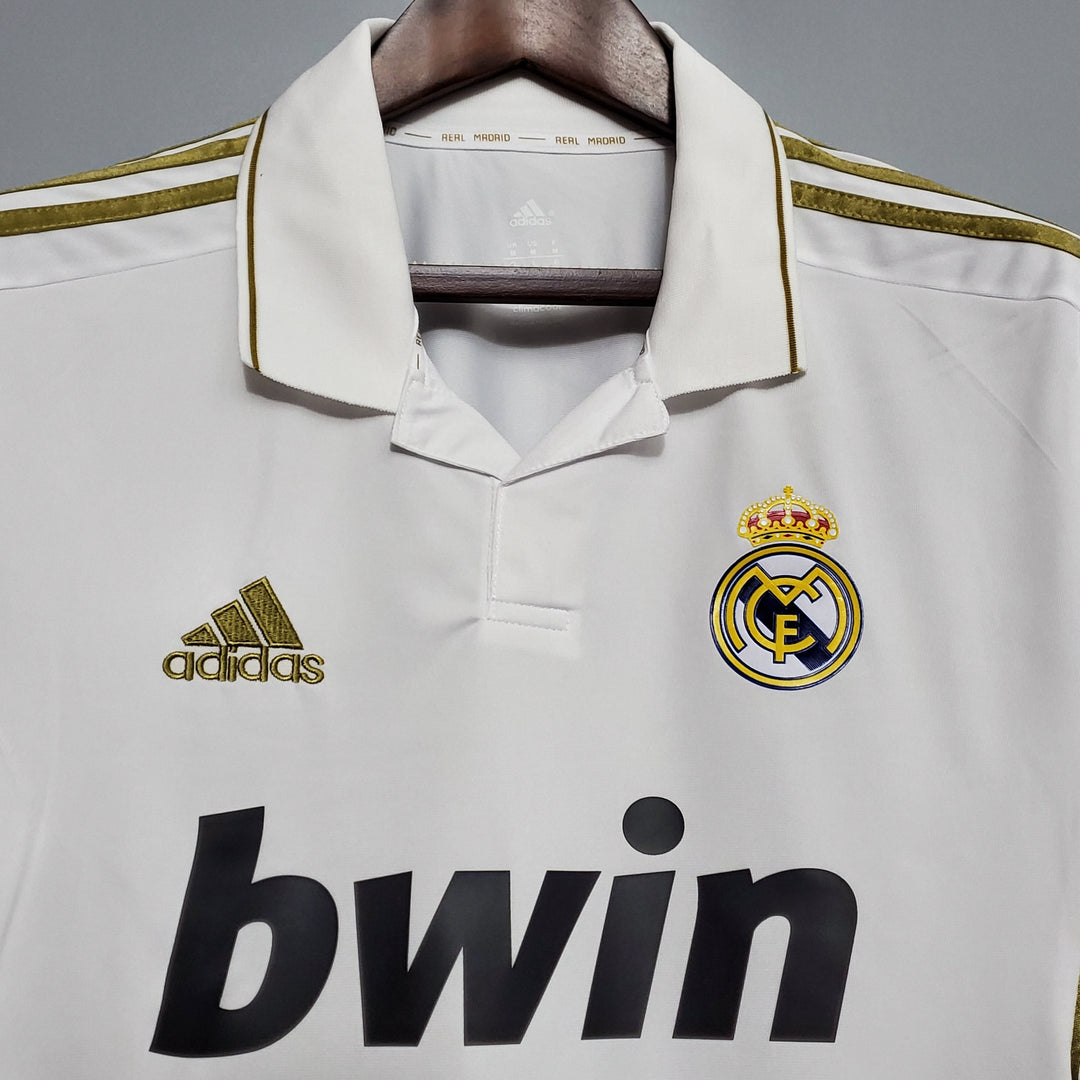 Real Madrid 2011 - 2012 Langärmliges Heimtrikot