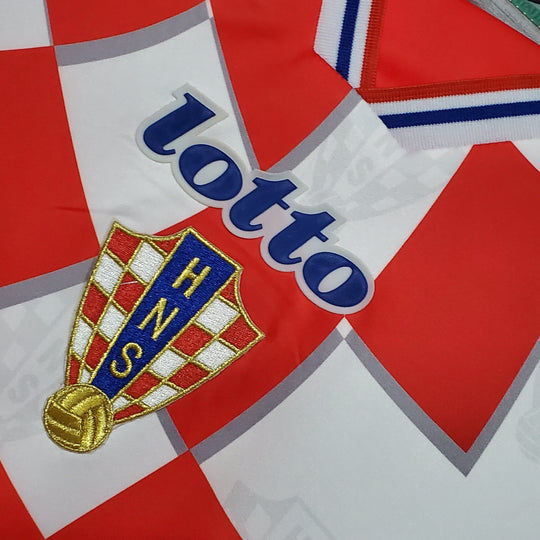 Kroatien 1998 Heimtrikot