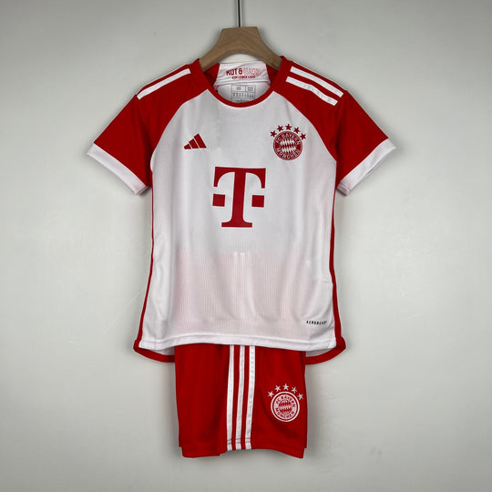 Bayern München 2023 - 2024 Heimtrikot für Kinder