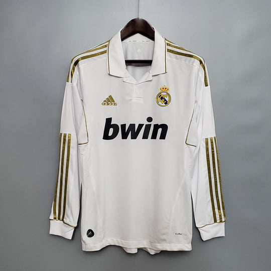 Real Madrid 2011 - 2012 Langärmliges Heimtrikot