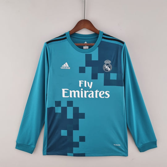 Real Madrid 2017 - 2018  Langärmliges Ausweichtrikot