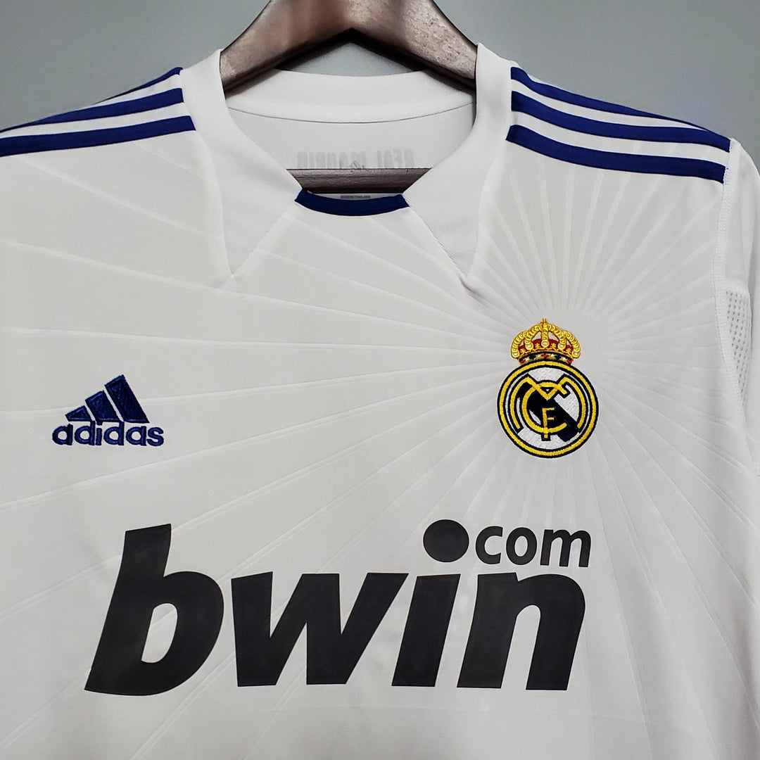 Real Madrid 2010 - 2011 Langärmliges Heimtrikot