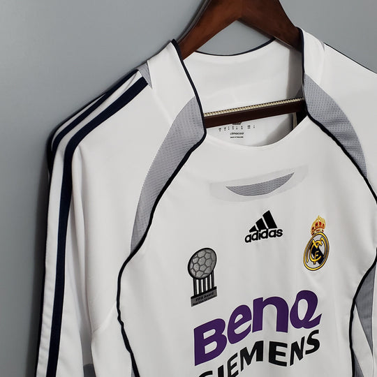 Real Madrid 2006 - 2007  Langärmliges Heimtrikot