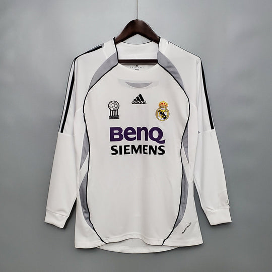 Real Madrid 2006 - 2007  Langärmliges Heimtrikot