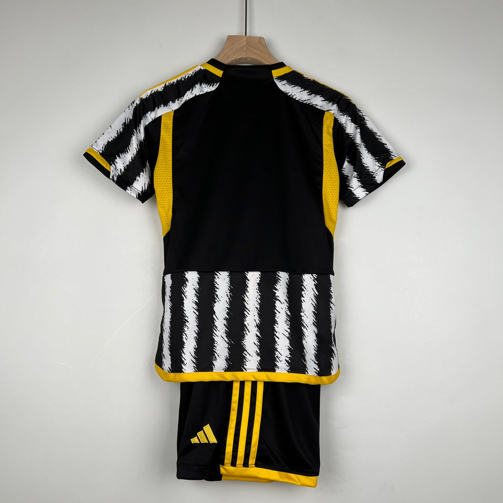 Juventus 2023 - 2024 Heimtrikot für Kinder