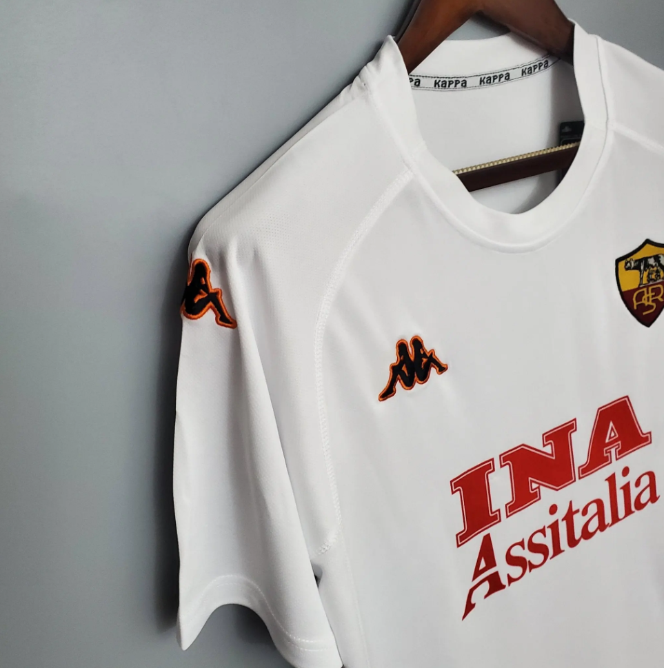 As Roma 2000 - 2001 Auswärtstrikot