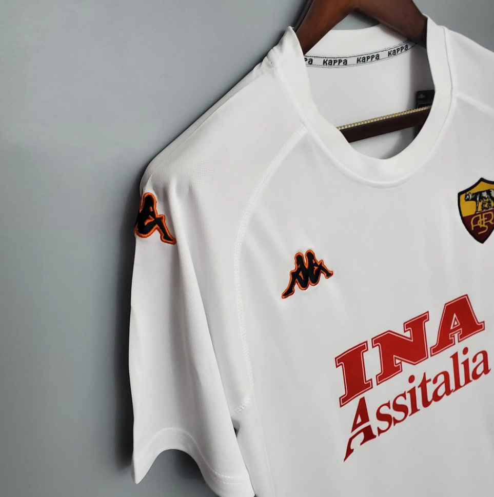 Vintage AS Roma 2000 2001 Home Kappa Soccer Football Jersey Shirt Size L Vintage AS Roma 2000 2001 Home Kappa Soccer Football Jersey Shirt Size L