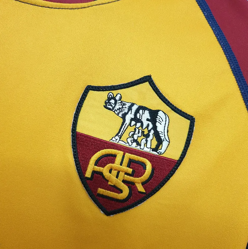 As Roma 2000 - 2001 Heimtrikot