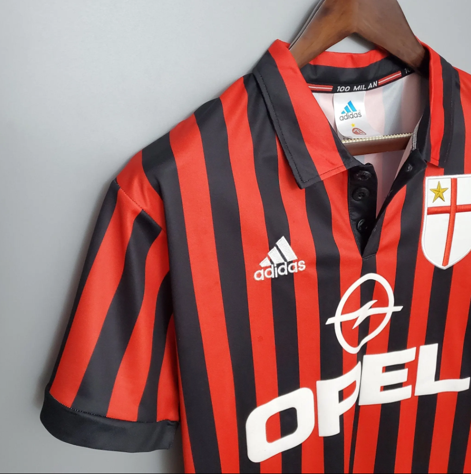 Ac Milan 1999 - 2000 Heimtrikot