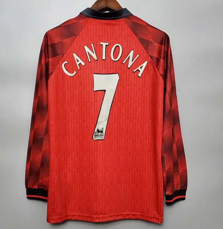 Manchester United 1996 - 1997 Langärmliges Heimtrikot