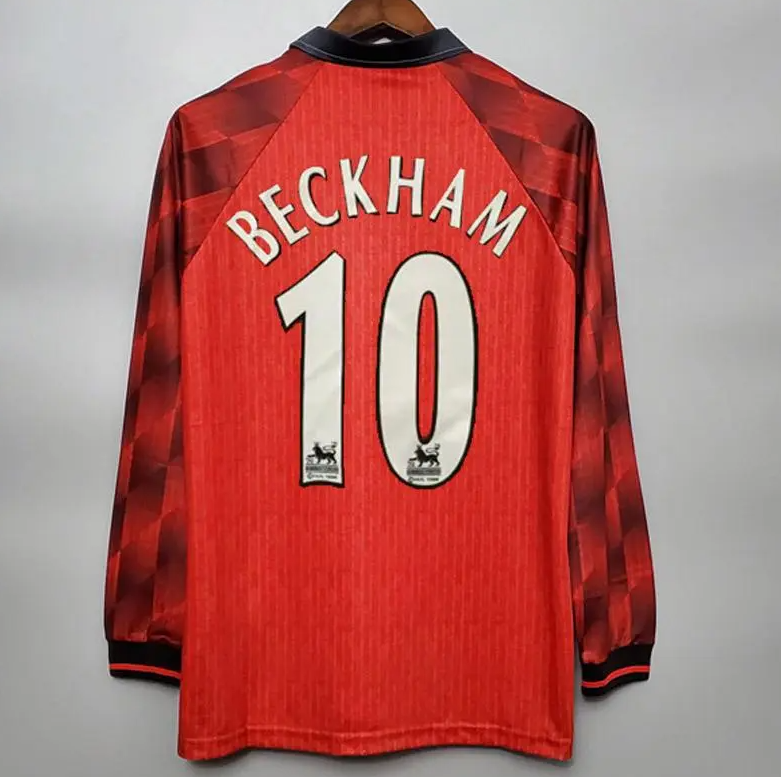 Manchester United 1996 - 1997 Langärmliges Heimtrikot