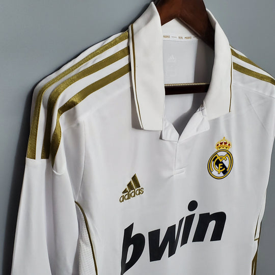 Real Madrid 2011 - 2012 Langärmliges Heimtrikot